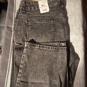 Time and Tru High Rise Gray Jeans